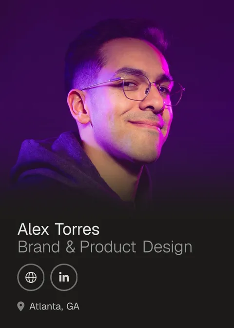 Alex Torres — Brand & Product Design