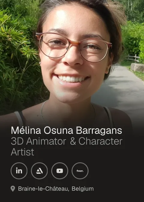 Mélina Osuna Barragans — 3D Animator & Character Artist