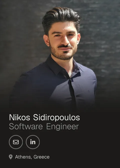 Nikos Sidiropoulos — Software Engineer