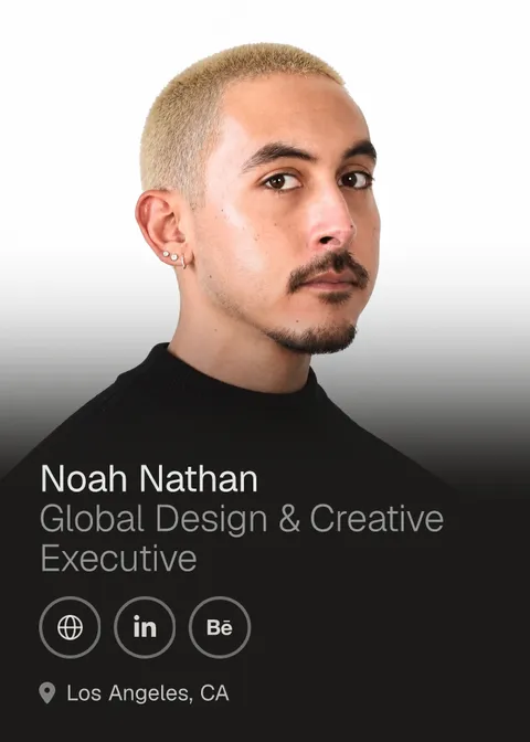 Noah Nathan — Global Design & Creative Executive