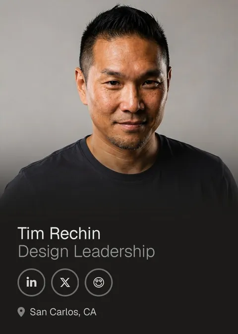 Tim Rechin — Design Leadership